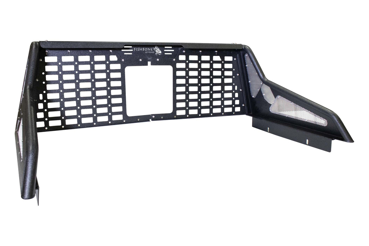 Fishbone Offroad Chase Rack Molle Window Panel for 2005-2023 Toyota Tacoma FB21250