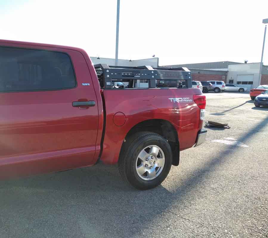 Fishbone Offroad Half Height Tackle Rack for 2005-Current Ford F-150/Toyota Tundra FB21258