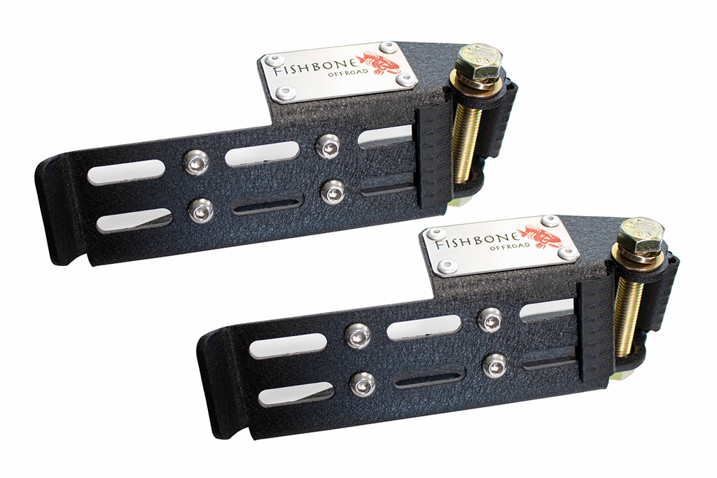 Fishbone Offroad Foot Peg Set for 2007 & Up Jeep Wrangler/Gladiator FB21268
