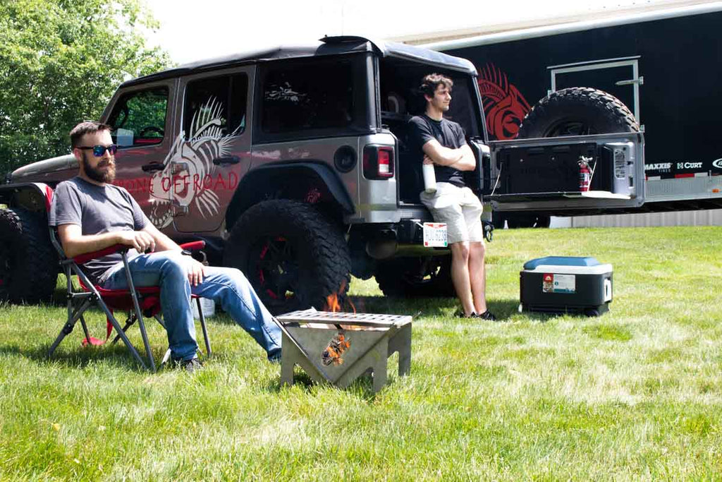 Fishbone Offroad Mobile Fire Pit FB21299