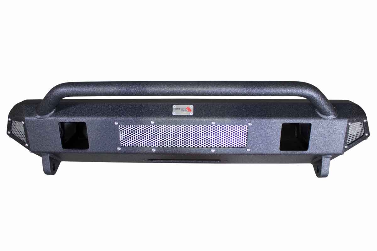 Fishbone Offroad Center Stubby Winch Bumper for 2016-2023 Toyota Tacoma FB21311