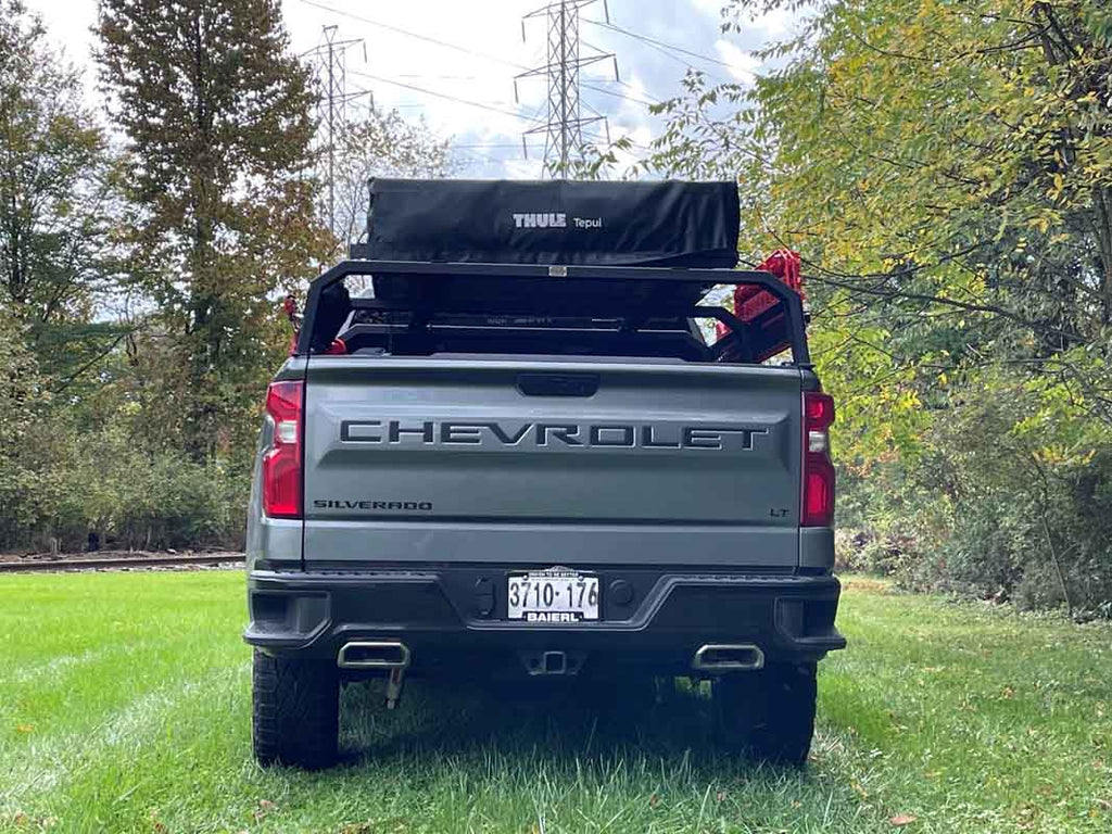 Fishbone Offroad Long Bed Half Height Tackle Rack for 1988 & Up GM Pickup FB21323