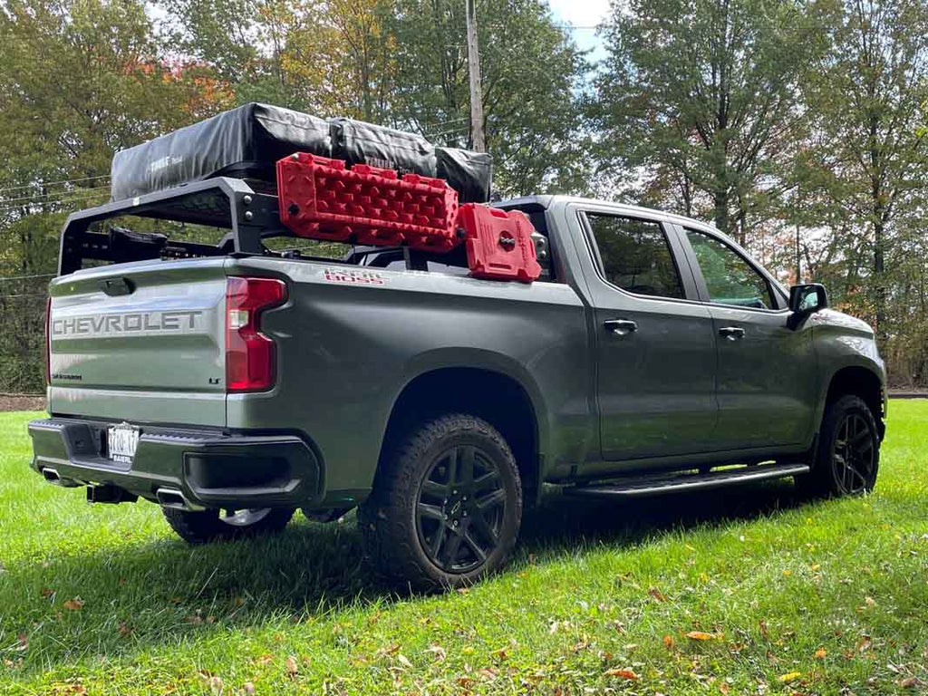 Fishbone Offroad Long Bed Half Height Tackle Rack for 1988 & Up GM Pickup FB21323