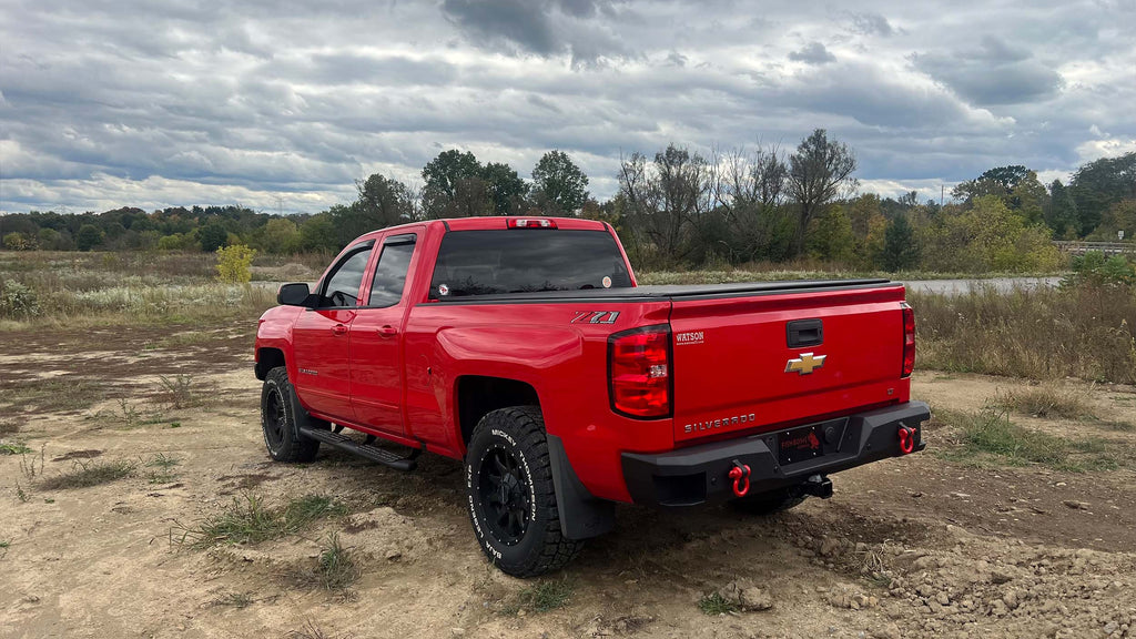 Fishbone Offroad Oval Side Steps for 2014-2019 GM Pickups FB21382