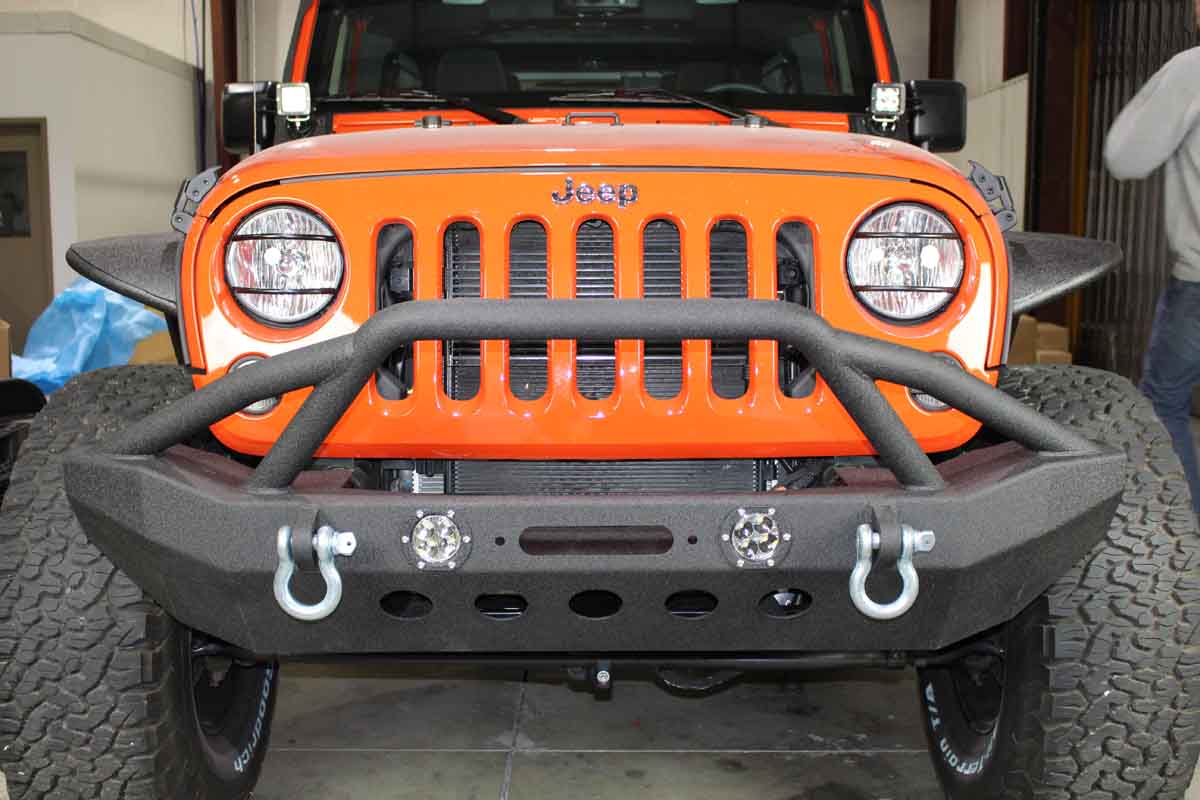 Fishbone Offroad Winch Bumper for 2007-2018 Jeep Wrangler FB22003