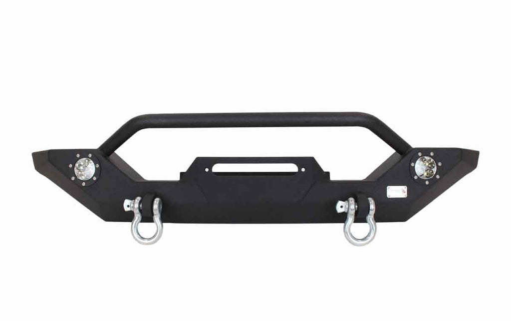 Fishbone Offroad Front Winch Bumper with LED's for 1987-2006 Jeep Wrangler FB22016