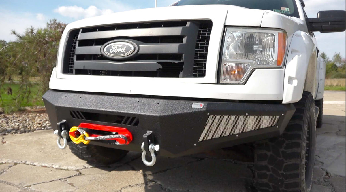 Fishbone Offroad Pelican Front Bumper for 2009-2014 F-150 FB22347