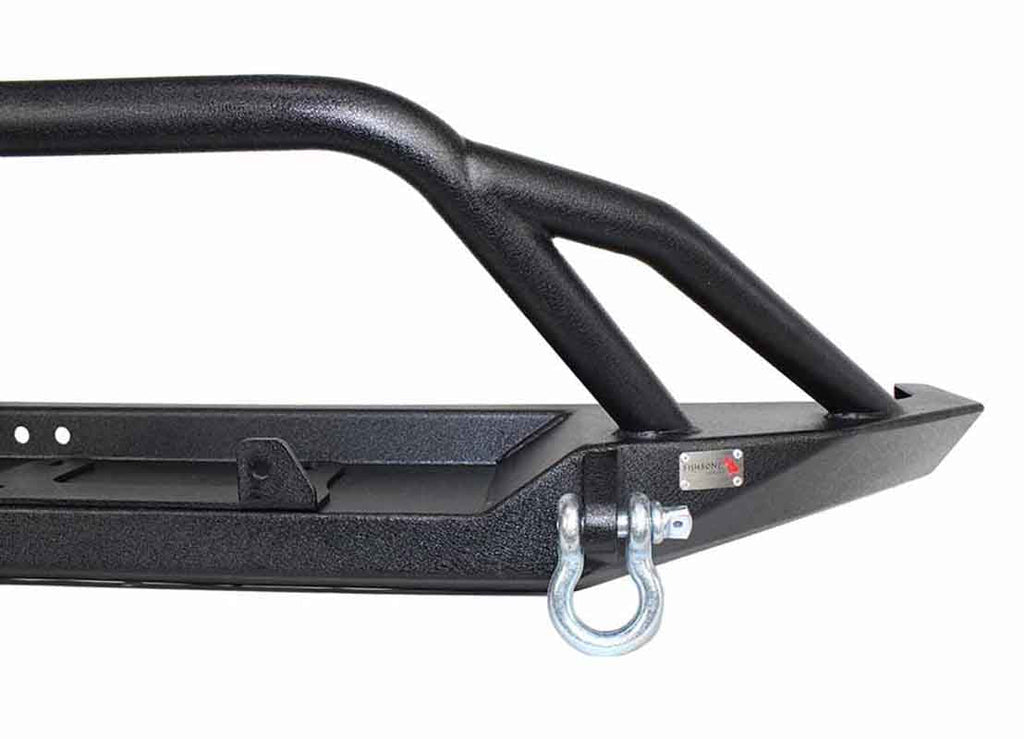 Fishbone Offroad Bullhead Front Winch Bumper with Grille Guard for 1984-2001 Jeep Cherokee FB22060