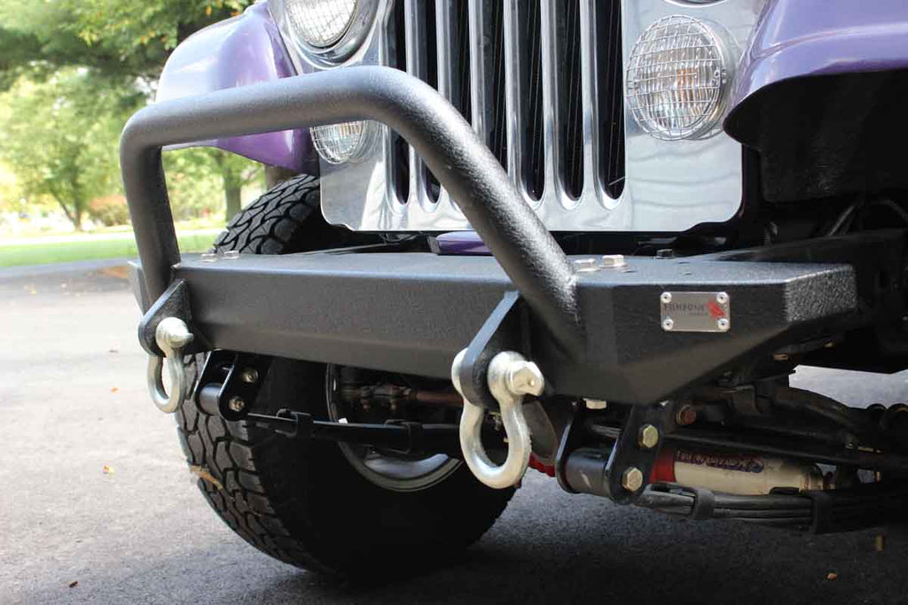 Fishbone Offroad Piranha Front Bumper for 1976-1995 Jeep CJ/Wrangler FB22080