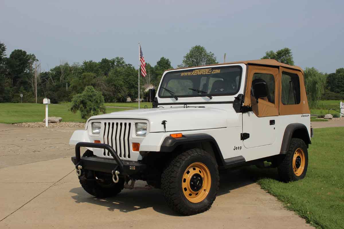 Fishbone Offroad Piranha Front Bumper for 1976-1995 Jeep CJ/Wrangler FB22080