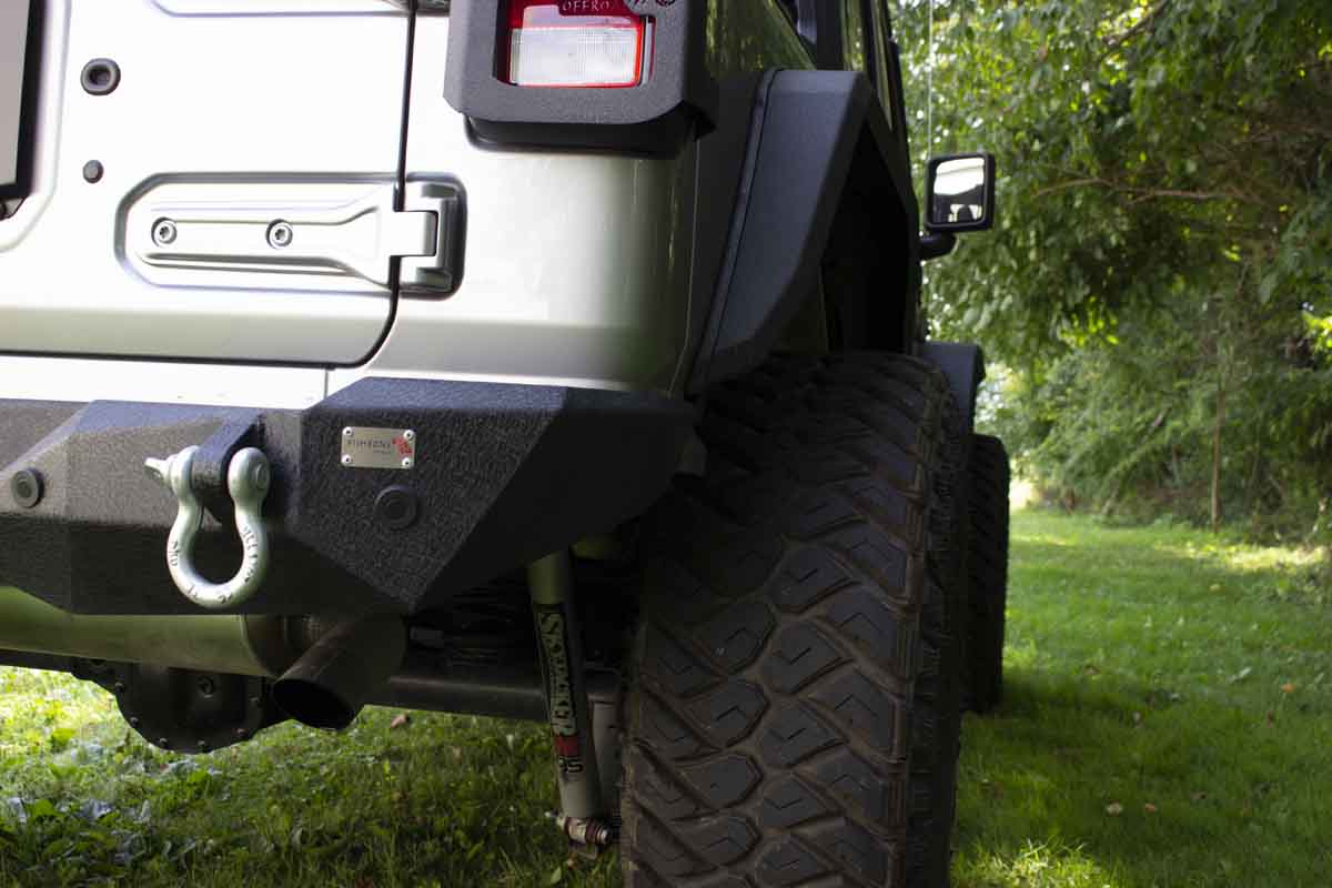 Fishbone Offroad Mako Rear Bumper 2018 & Up Jeep Wrangler FB22089