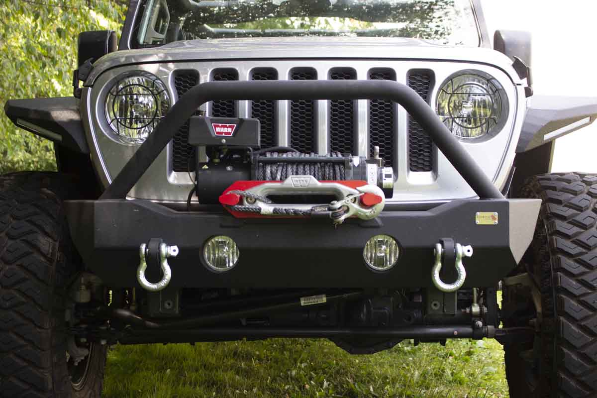 Fishbone Offroad Mako Front Bumper for 2018 & Up Jeep Wrangler/Gladiator FB22090