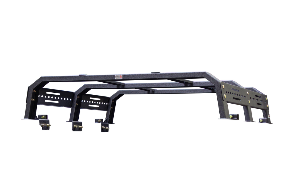 Fishbone Offroad Long Bed Half Height Tackle Rack for 2005-2023 Toyota Tacoma FB21245