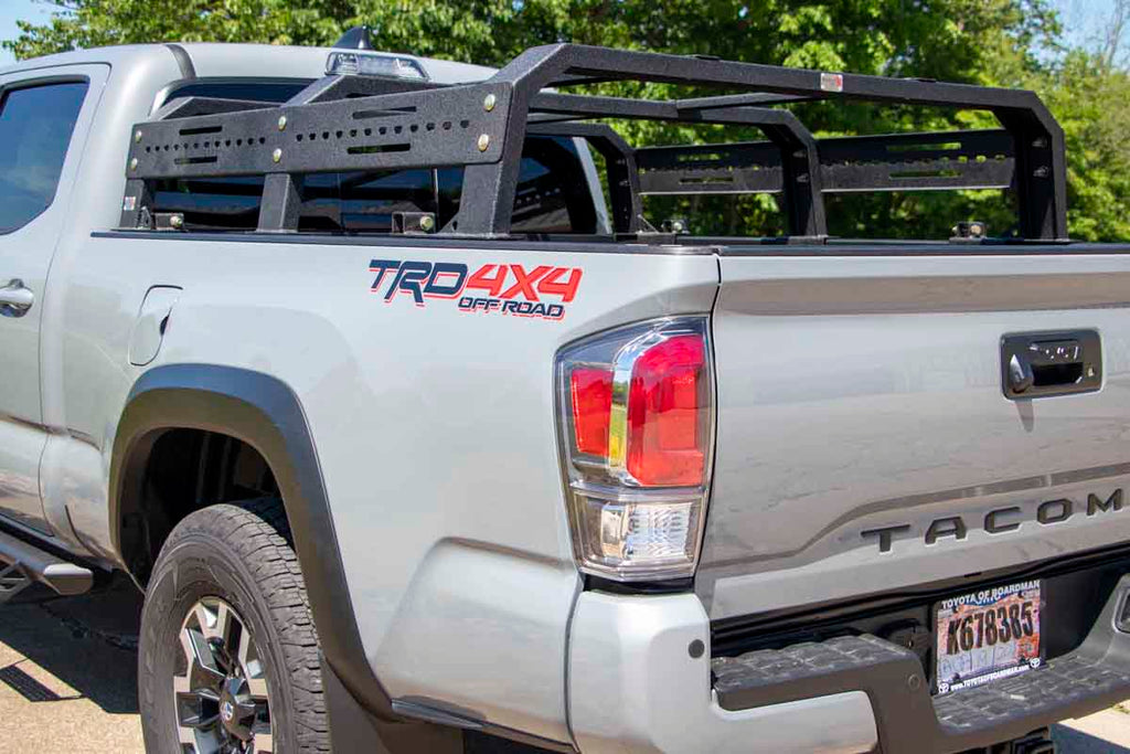 Fishbone Offroad Short Bed Half Height Tackle Rack for 2005-2023 Toyota Tacoma FB21244