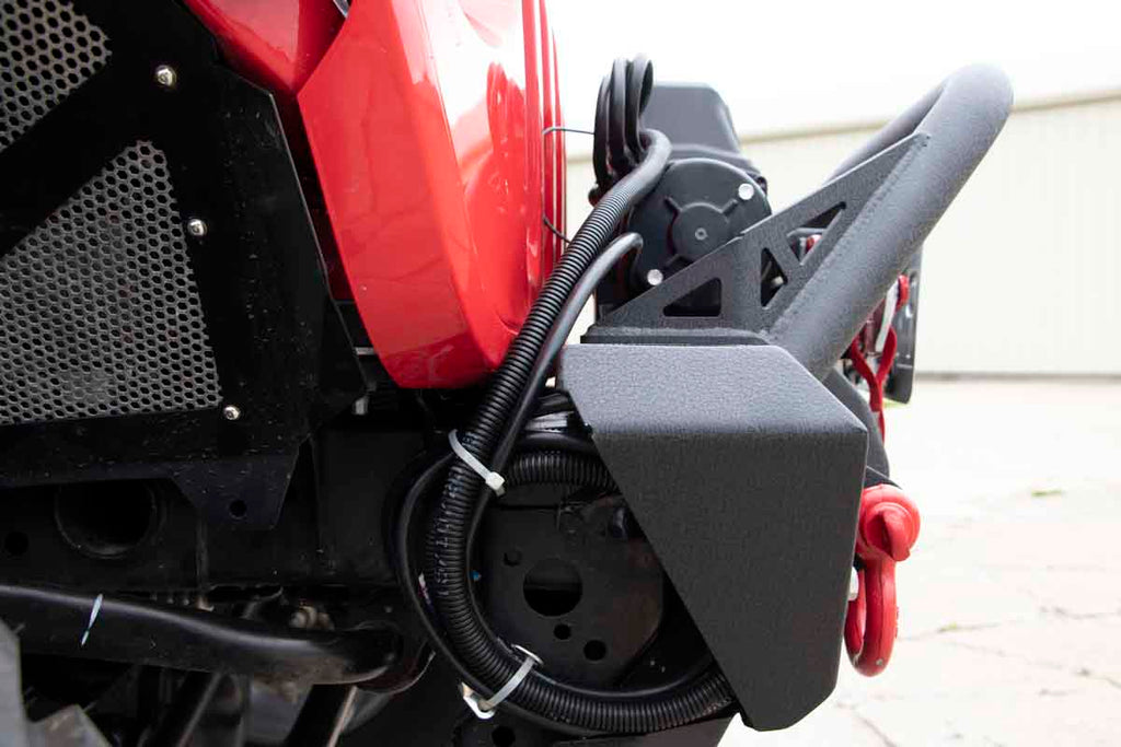 Fishbone Offroad Front Stubby Winch Bumper for 2018 & Up Jeep Wrangler/Gladiator FB22178