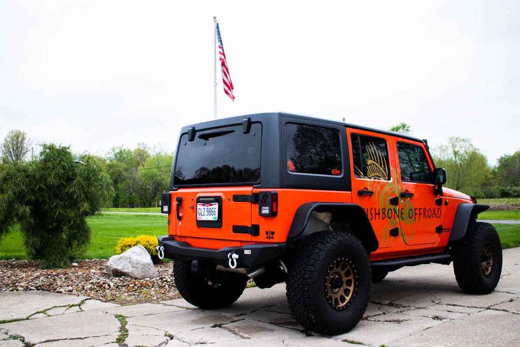 Fishbone Offroad Mako Rear Bumper for 2007-2018 Jeep Wrangler FB22278