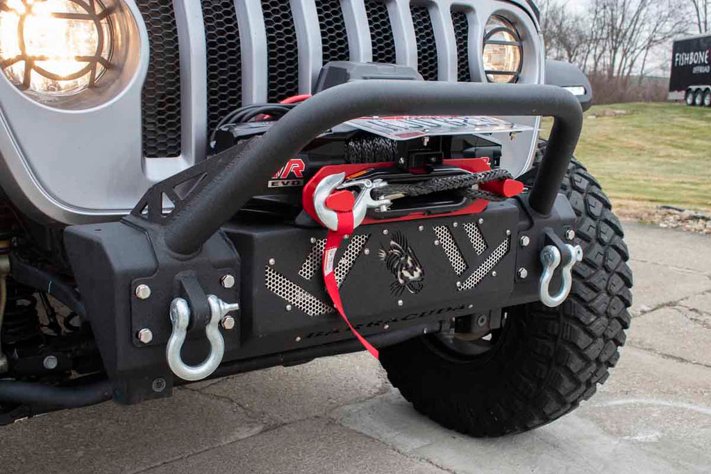 Fishbone Offroad Barracuda Modular Front Bumper For 2007 & Up Jeep Wrangler & 2020-Current Jeep Gladiator FB22341