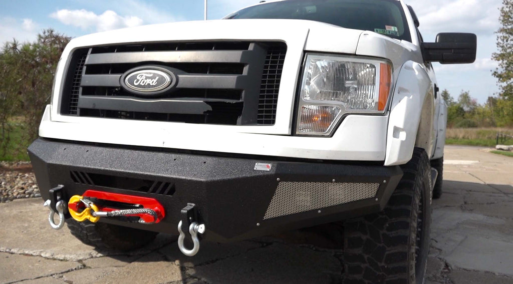 Fishbone Offroad Pelican Front Bumper for 2009-2014 F-150 FB22347
