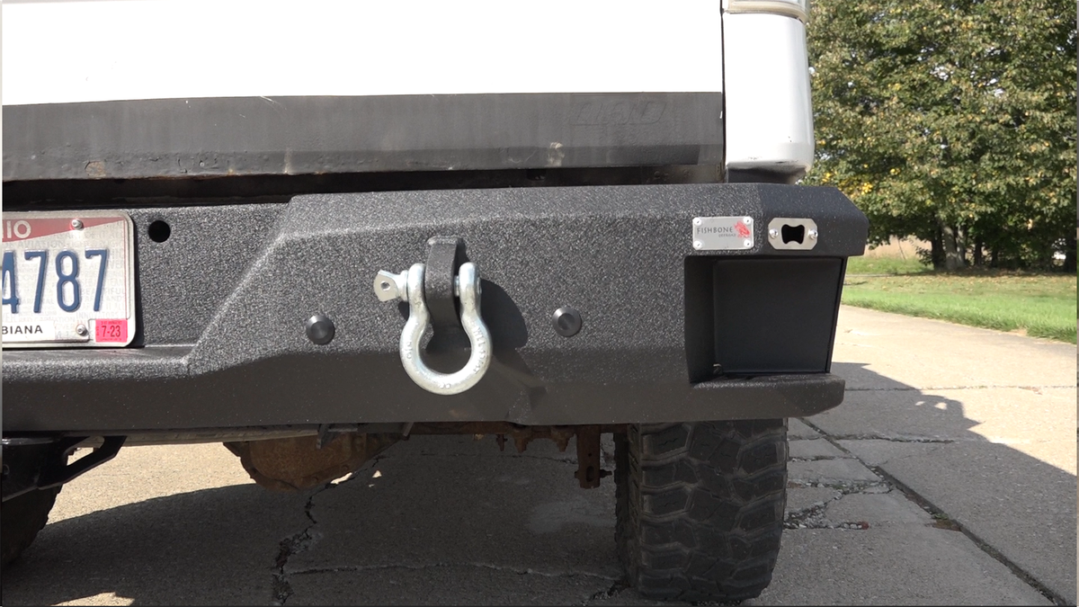 Fishbone Offroad Rear Step Bumper for 2009-2014 Ford F-150 FB22356