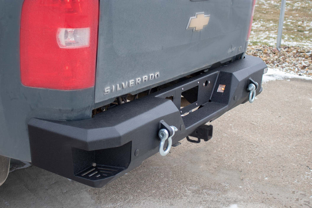 Fishbone Offroad Rear Bumper 2007-2013 Chevy Silverado FB22367