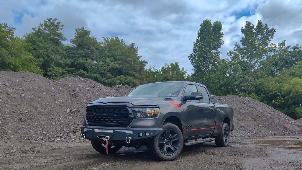 Fishbone Offroad Pike Front Bumper for 2019-2024 Dodge Ram FB22400