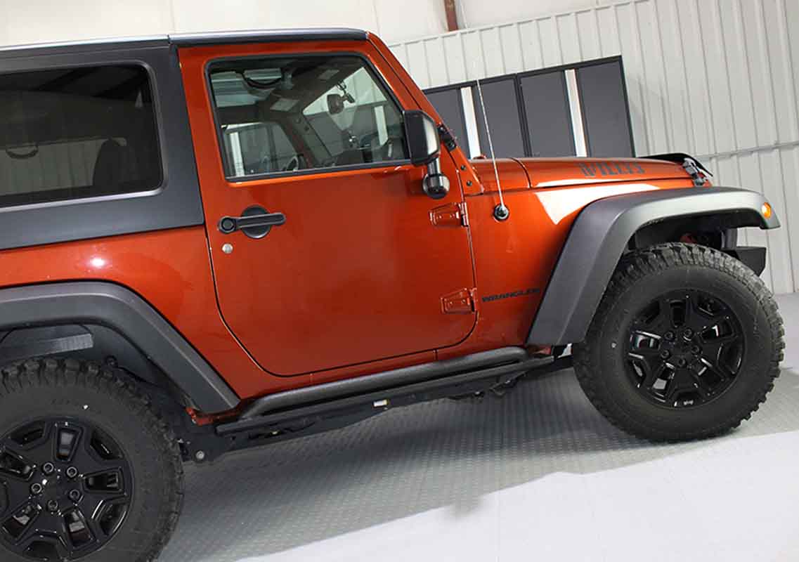 Fishbone Offroad Rock Sliders for 2007-2018 Jeep Wrangler JK FB23010