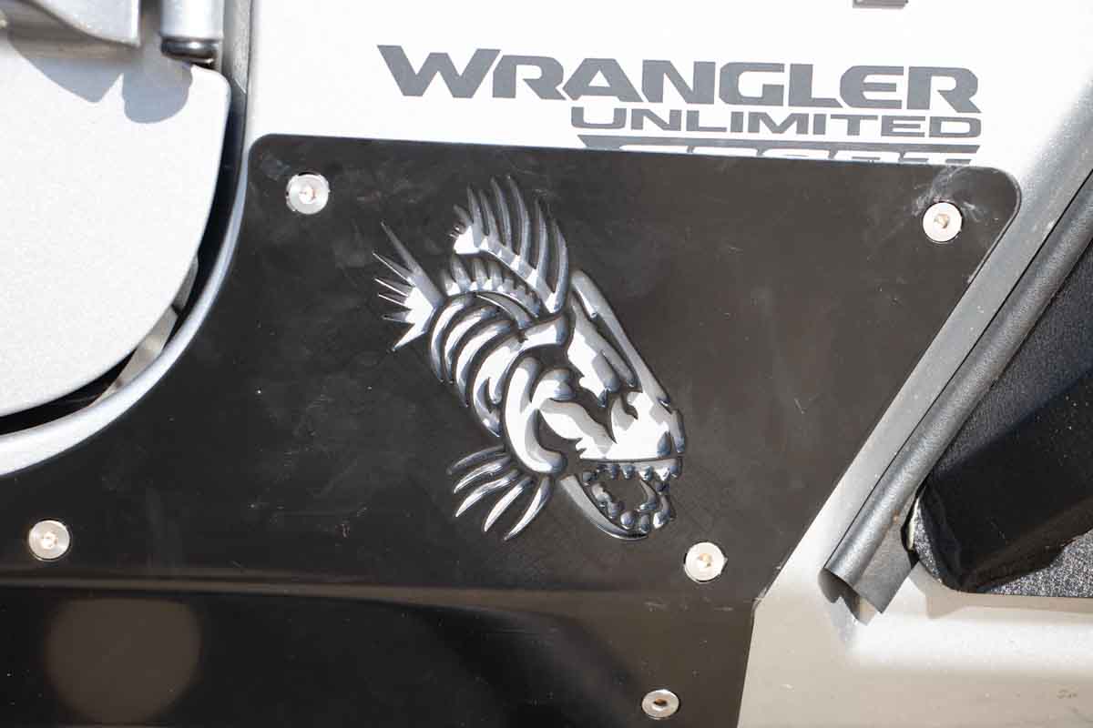 Fishbone Offroad Scale Armor for 2018 & Up Jeep Wrangler FB23180