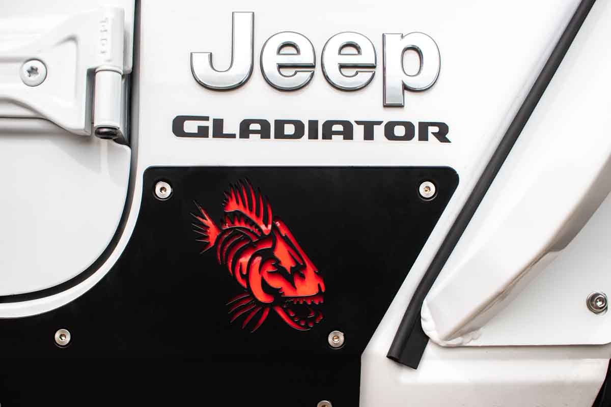 Fishbone Offroad Scale Armor For 2020 & Up Jeep Gladiator FB23190