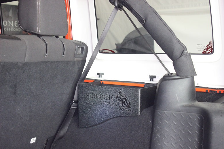 Fishbone Offroad Wheel Well Storage Bins for 2007-2018 Jeep Wrangler FB25081