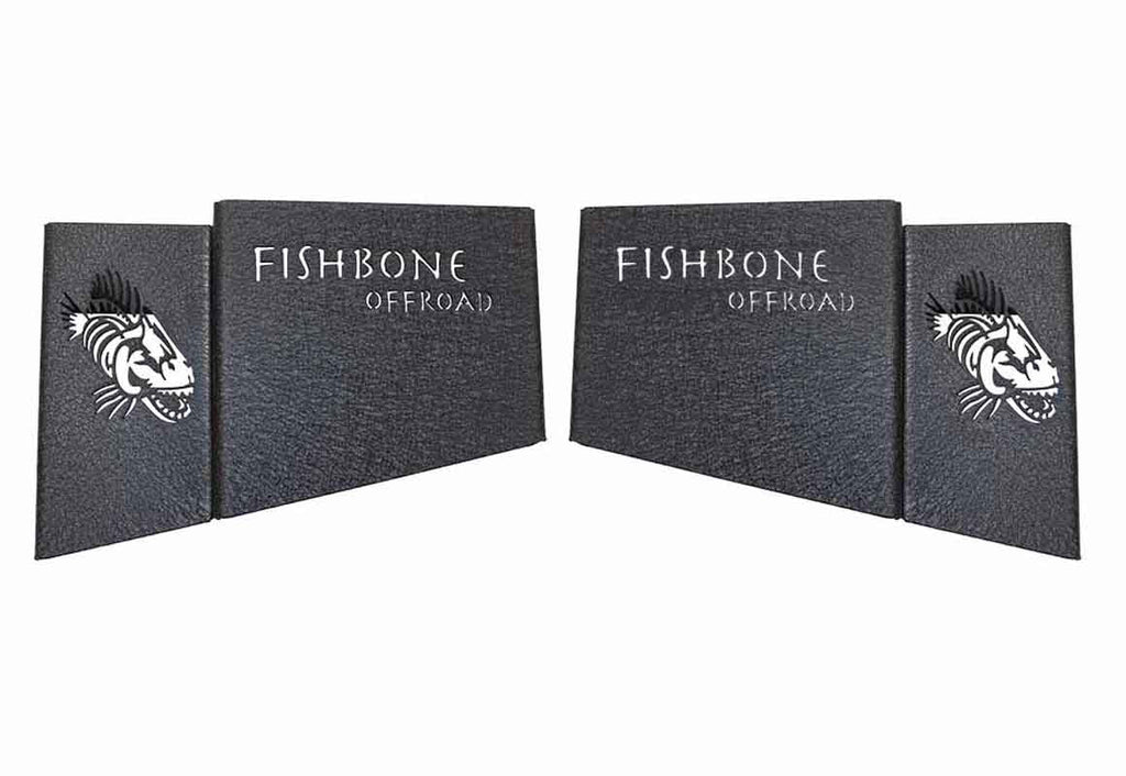 Fishbone Offroad Wheel Well Storage Bins for 2018-2023 Wrangler Unlimited JLU FB25100