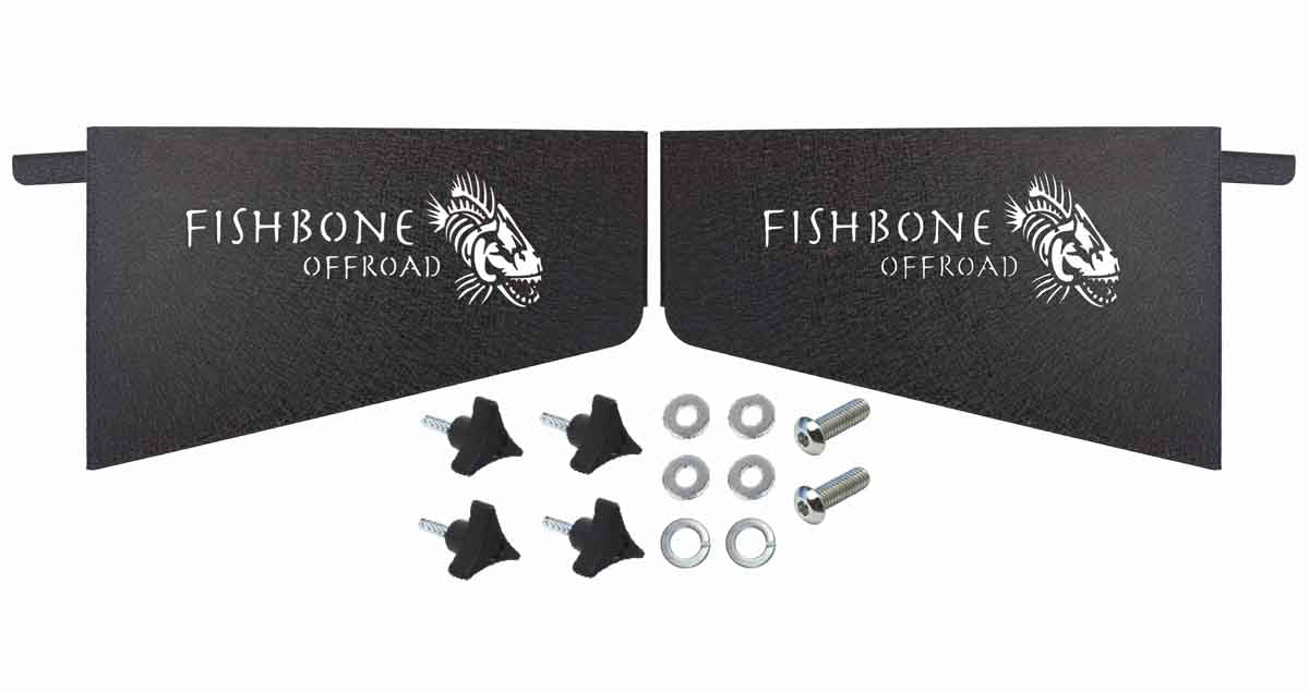 Fishbone Offroad 2018-2023 Jeep Wrangler JL Wheel Well Storage Bins FB25101