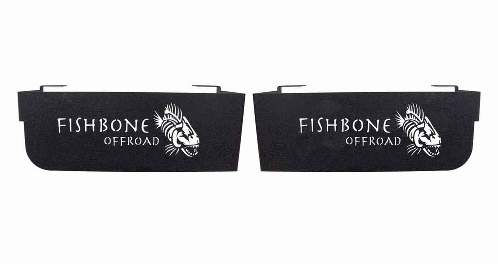 Fishbone Offroad Wheel Well Storage Bins for 2004-2006 Jeep Wrangler FB25104