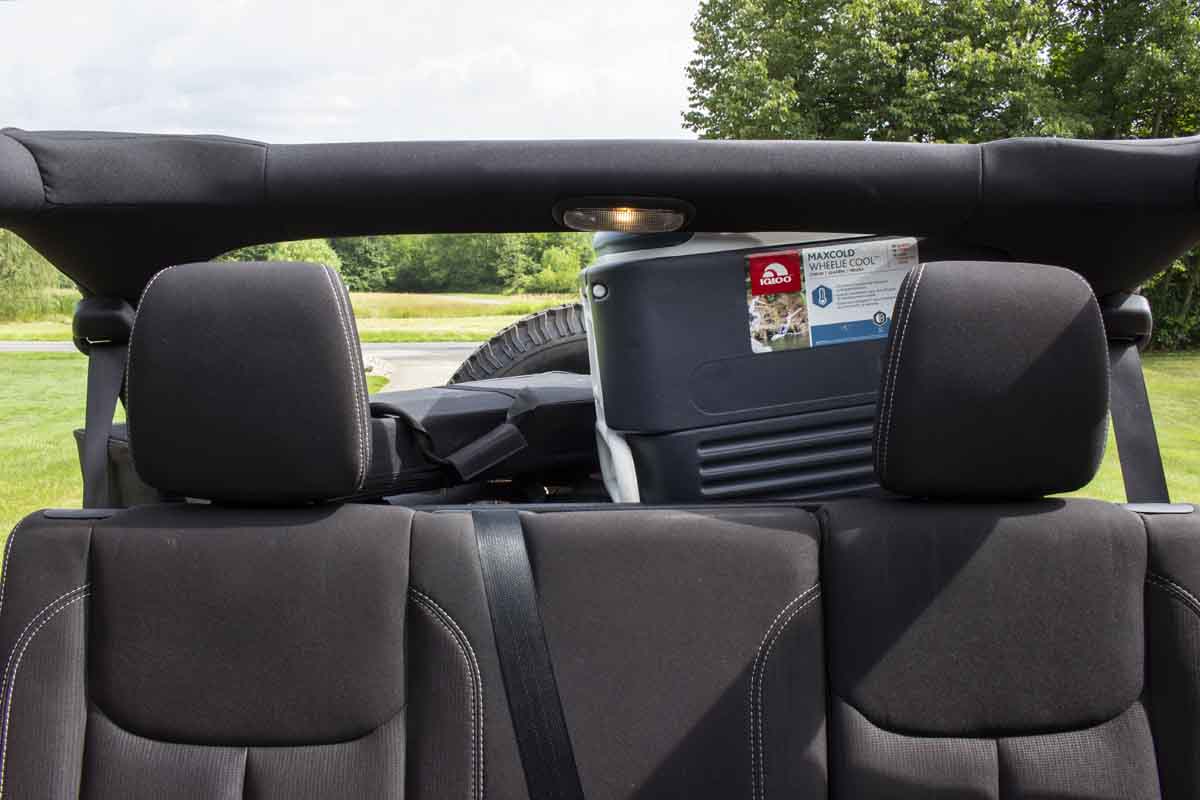 Fishbone Offroad Interior Storage Rack for 2007-2018 Jeep Wrangler FB25116