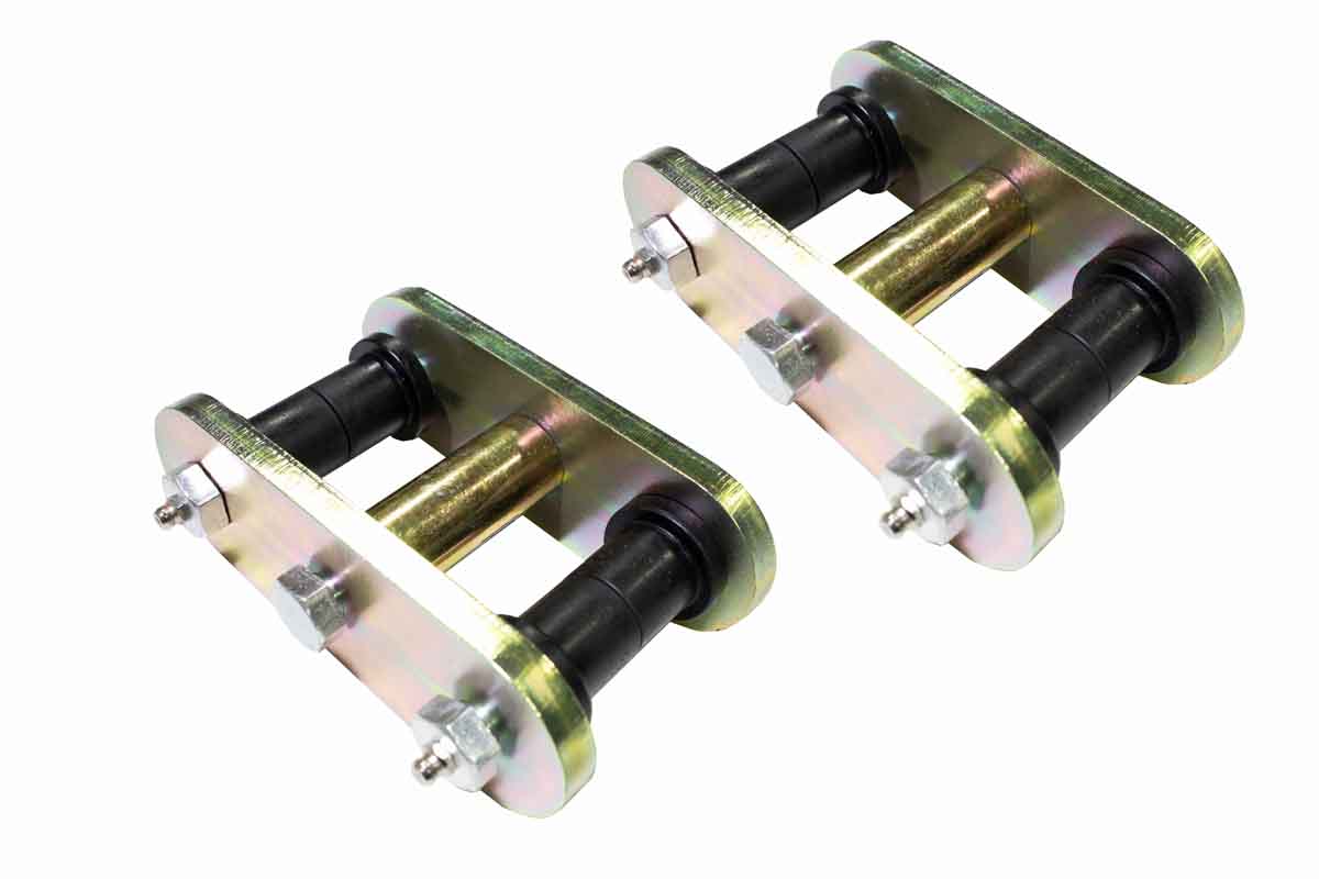 Fishbone Offroad Front Greaseable Shackles for 1976-1986 Jeep CJ7 FB27225