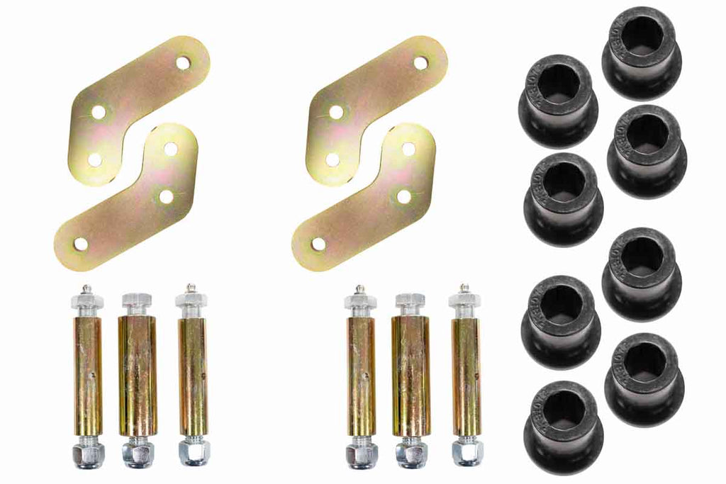 Fishbone Offroad Rear Boomerang Shackles for 1987-1995 Jeep Wrangler FB27251