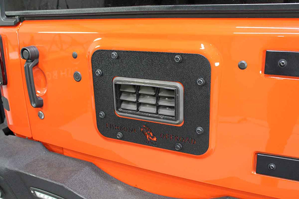 Fishbone Offroad Rear Tailgate Plate for 2010-2018 Jeep Wrangler FB31042