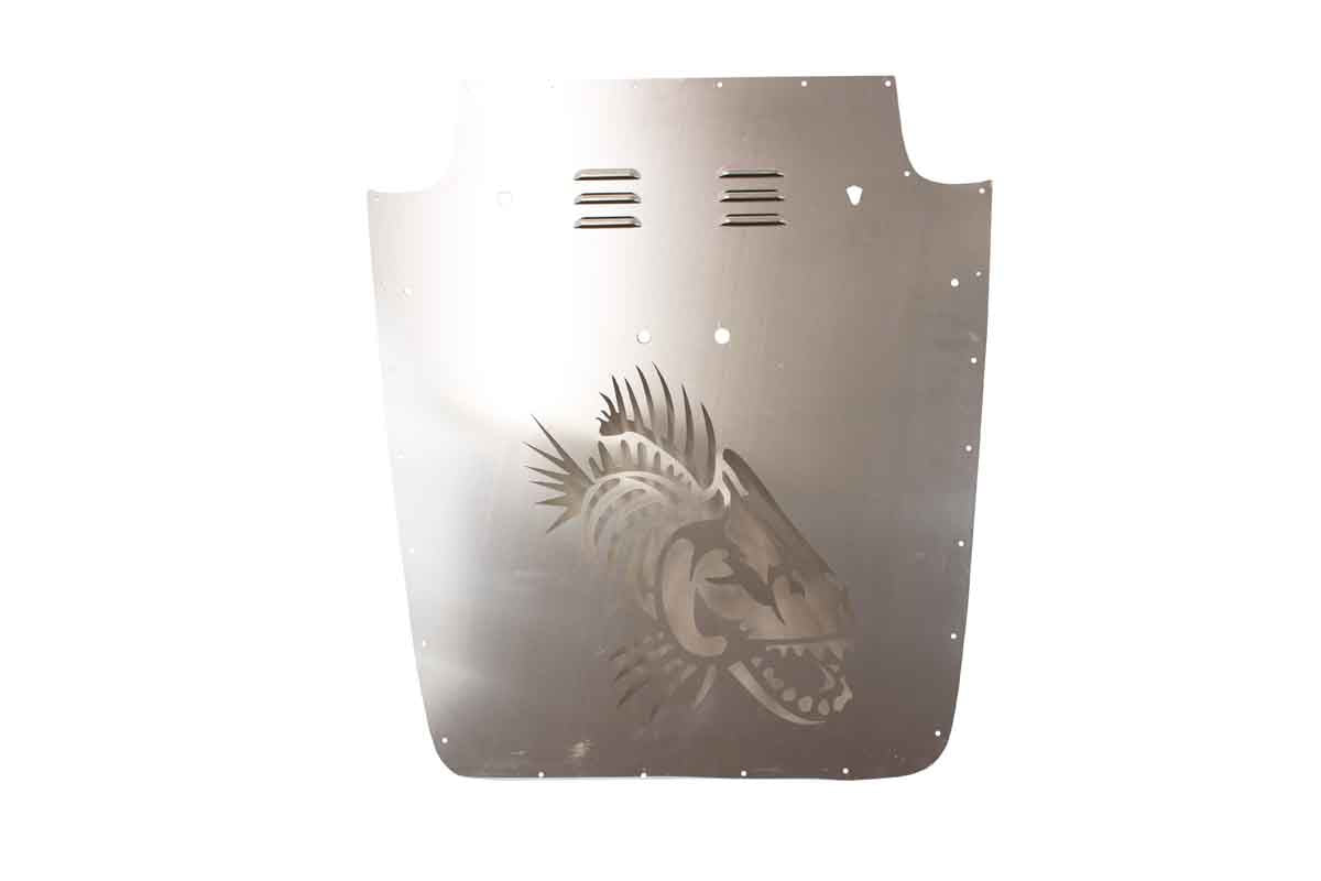 Fishbone Offroad Hood Louver for 1997-2006 Jeep Wrangler FB31132