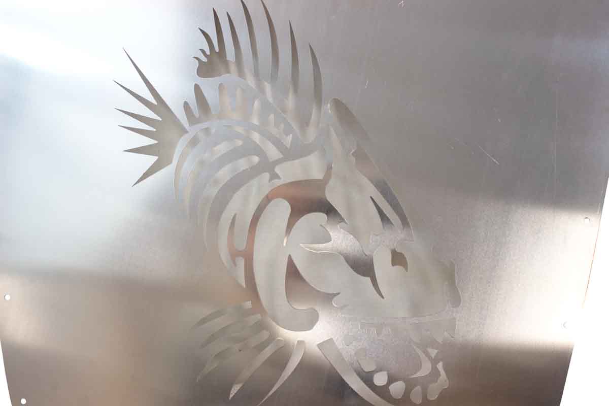 Fishbone Offroad Hood Louver for 1997-2006 Jeep Wrangler FB31132