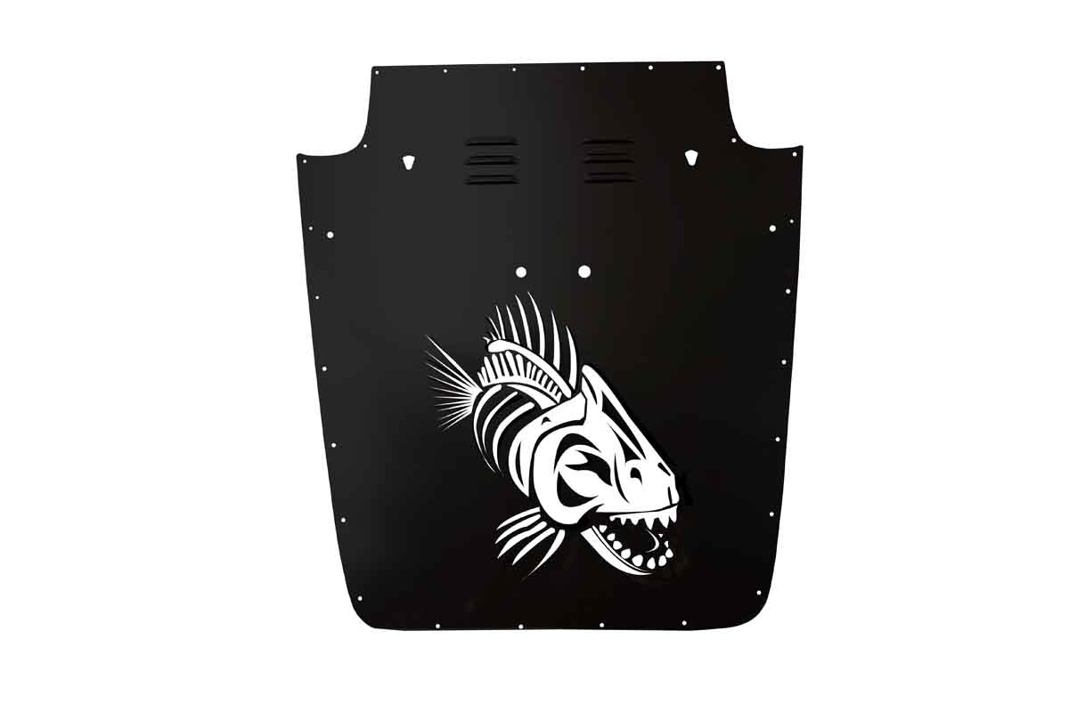 Fishbone Offroad Hood Louver for 1997-2006 Jeep Wrangler FB31132
