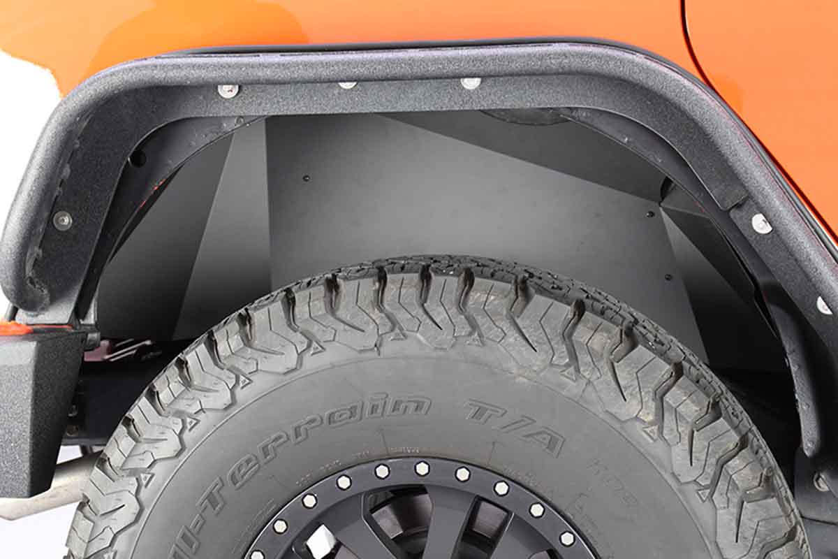 Fishbone Offroad 2007-2018 Jeep Wrangler JK & Wrangler Unlimited JKU Aluminum Inner Fenders FB33007