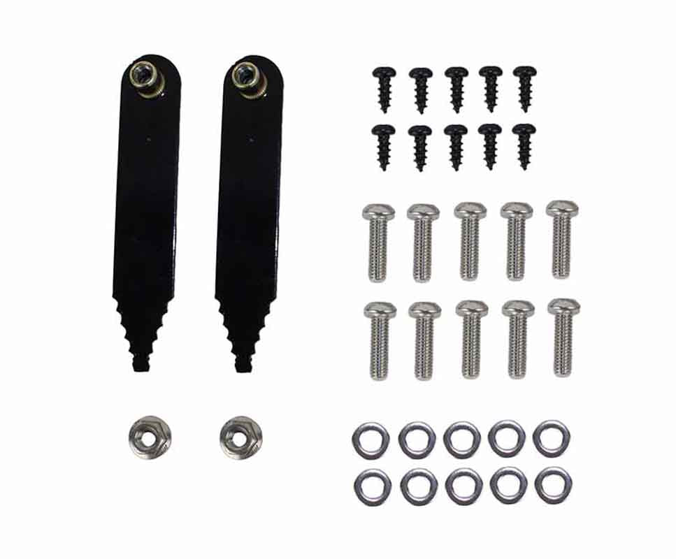 Fishbone Offroad Aluminum Inner Fenders for 2007-2018 Jeep Wrangler FB33073