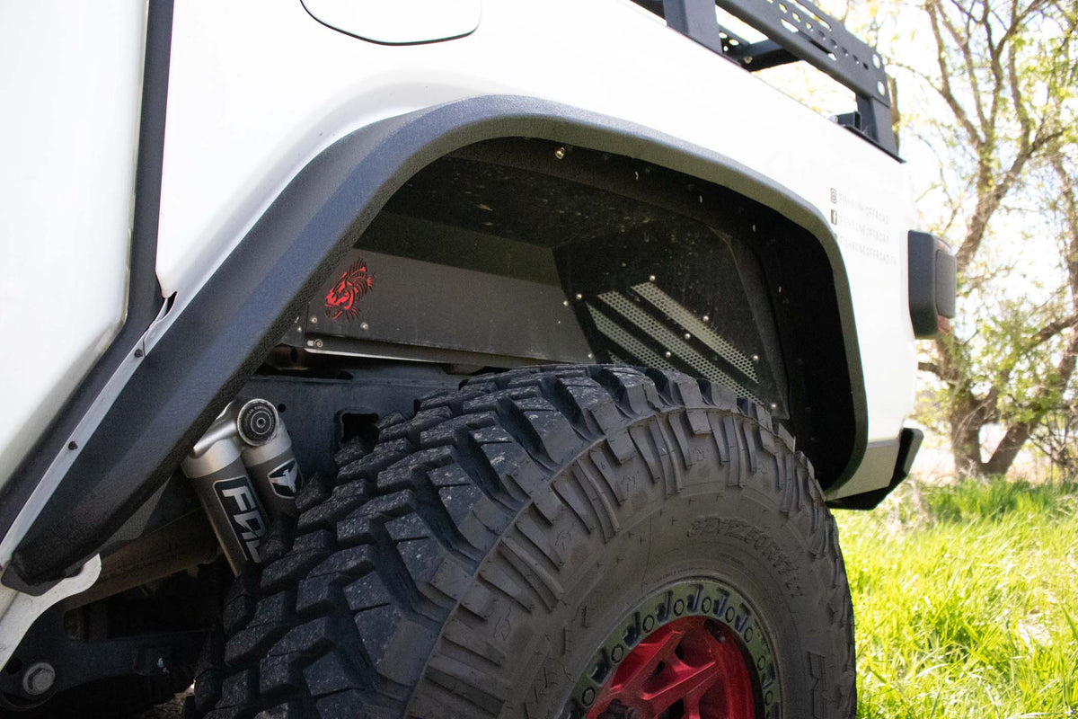 Fishbone Offroad Rear Aluminum Elite Fenders for 2020 & Up Jeep Gladiator FB33145R