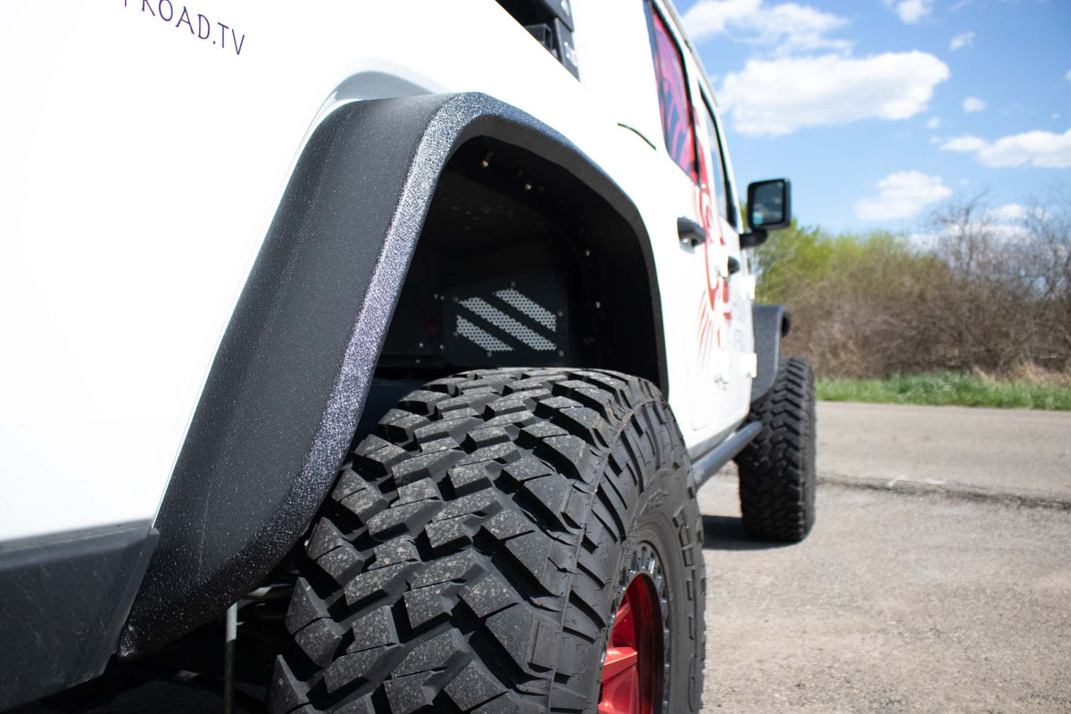 Fishbone Offroad Rear Aluminum Elite Fenders for 2020 & Up Jeep Gladiator FB33145R