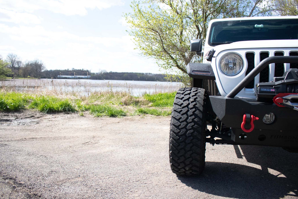 Fishbone Offroad 2018-Current Jeep Wrangler JL, JLU & 2020-Current Jeep JT Gladiator Aluminum Elite Front Fenders FB33455F