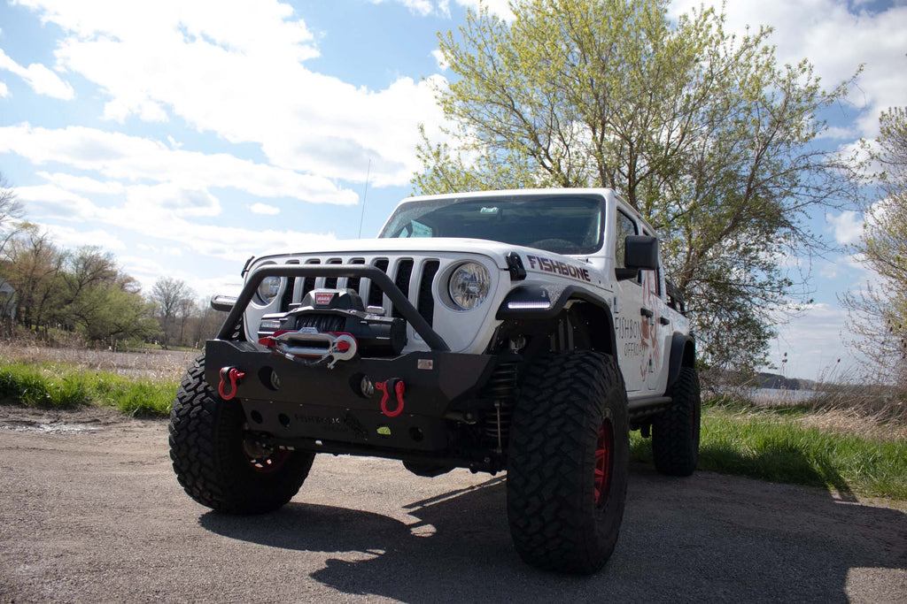 Fishbone Offroad 2018-Current Jeep Wrangler JL, JLU & 2020-Current Jeep JT Gladiator Aluminum Elite Front Fenders FB33455F