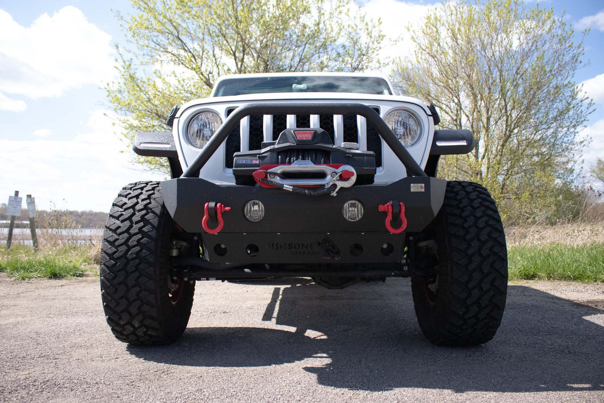 Fishbone Offroad 2018-Current Jeep Wrangler JL, JLU & 2020-Current Jeep JT Gladiator Aluminum Elite Front Fenders FB33455F