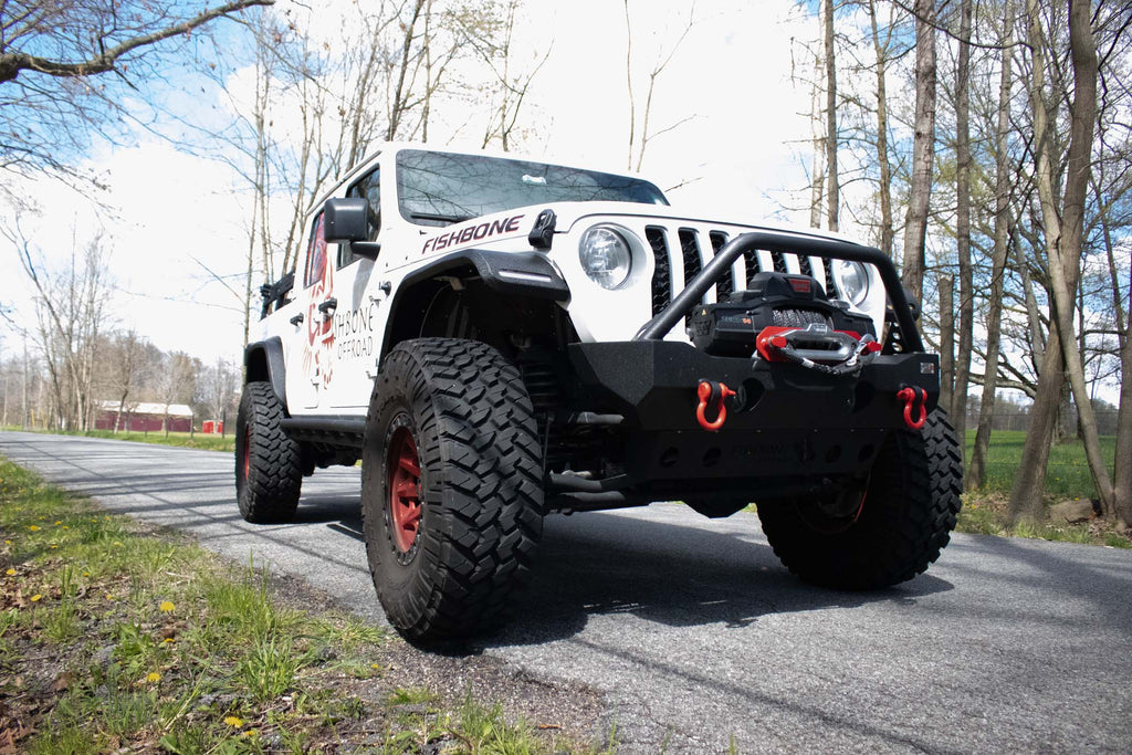 Fishbone Offroad 2018-Current Jeep Wrangler JL, JLU & 2020-Current Jeep JT Gladiator Aluminum Elite Front Fenders FB33455F