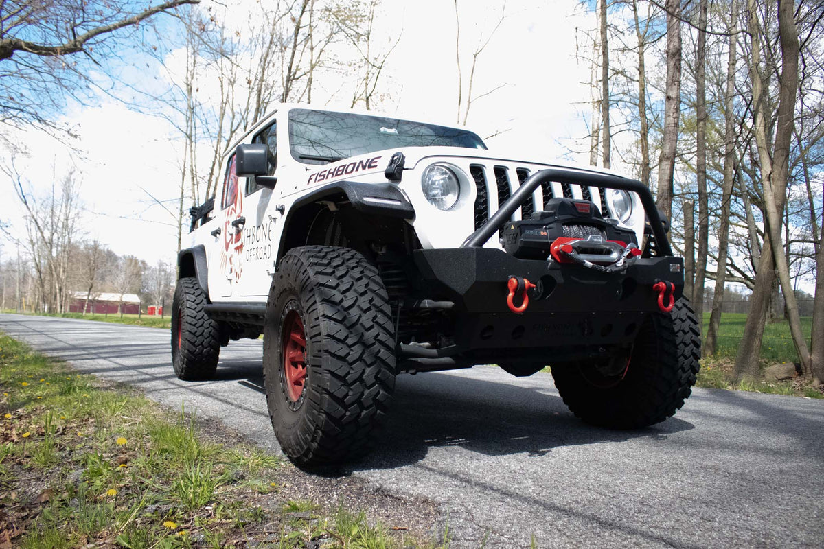 Fishbone Offroad 2018-Current Jeep Wrangler JL, JLU & 2020-Current Jeep JT Gladiator Aluminum Elite Front Fenders FB33455F