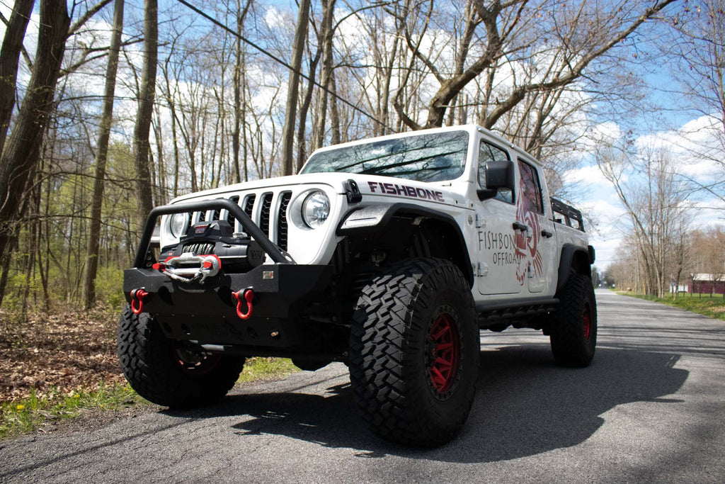 Fishbone Offroad 2018-Current Jeep Wrangler JL, JLU & 2020-Current Jeep JT Gladiator Aluminum Elite Front Fenders FB33455F