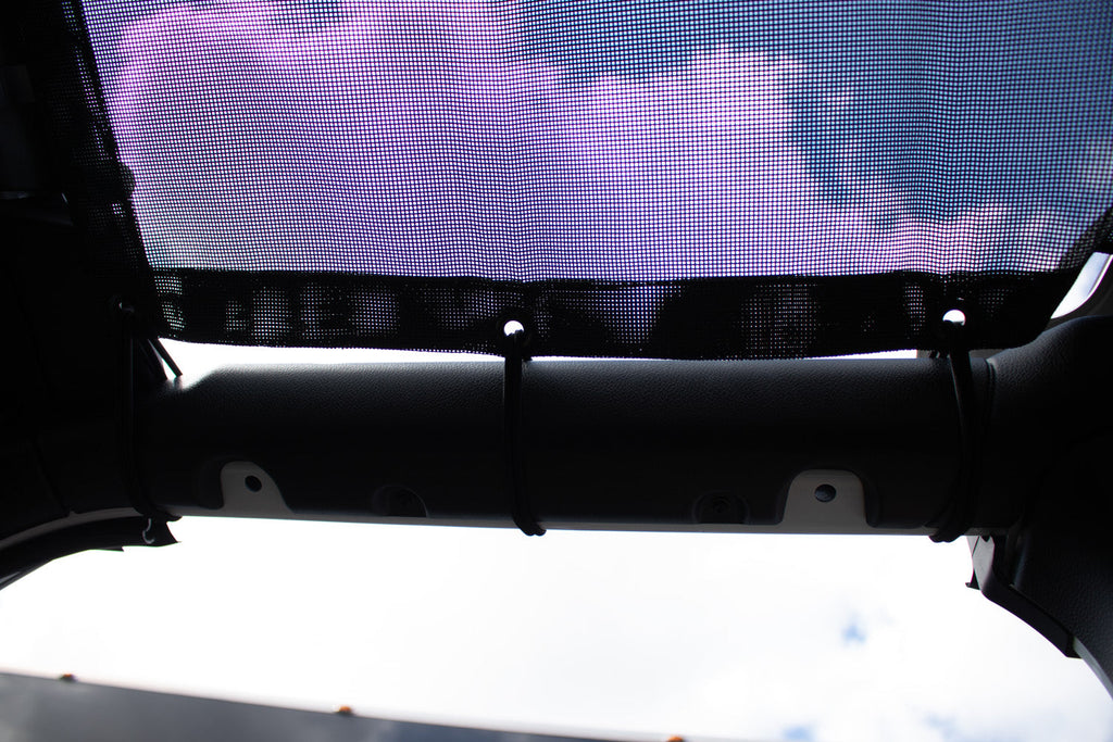Fishbone Offroad Full Sun Shade for 2018 & Up Jeep Wrangler Unlimited JLU FB51334